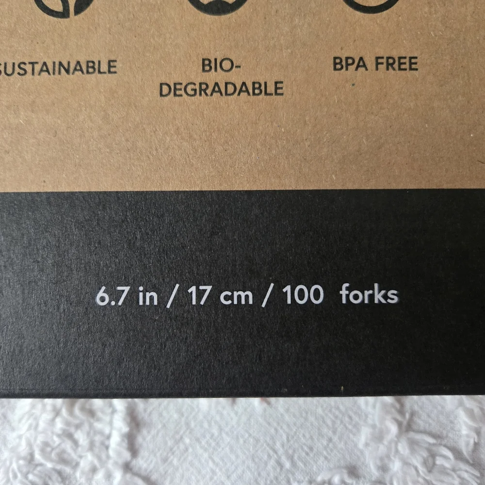 Bamboo Disposable Cutlery Forks